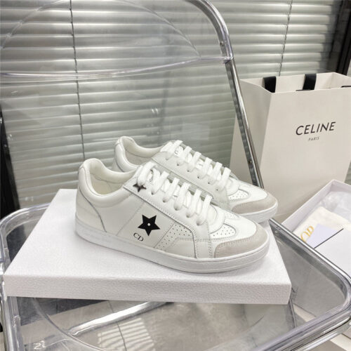 High Quality Luxury Dior Star White Sneakers