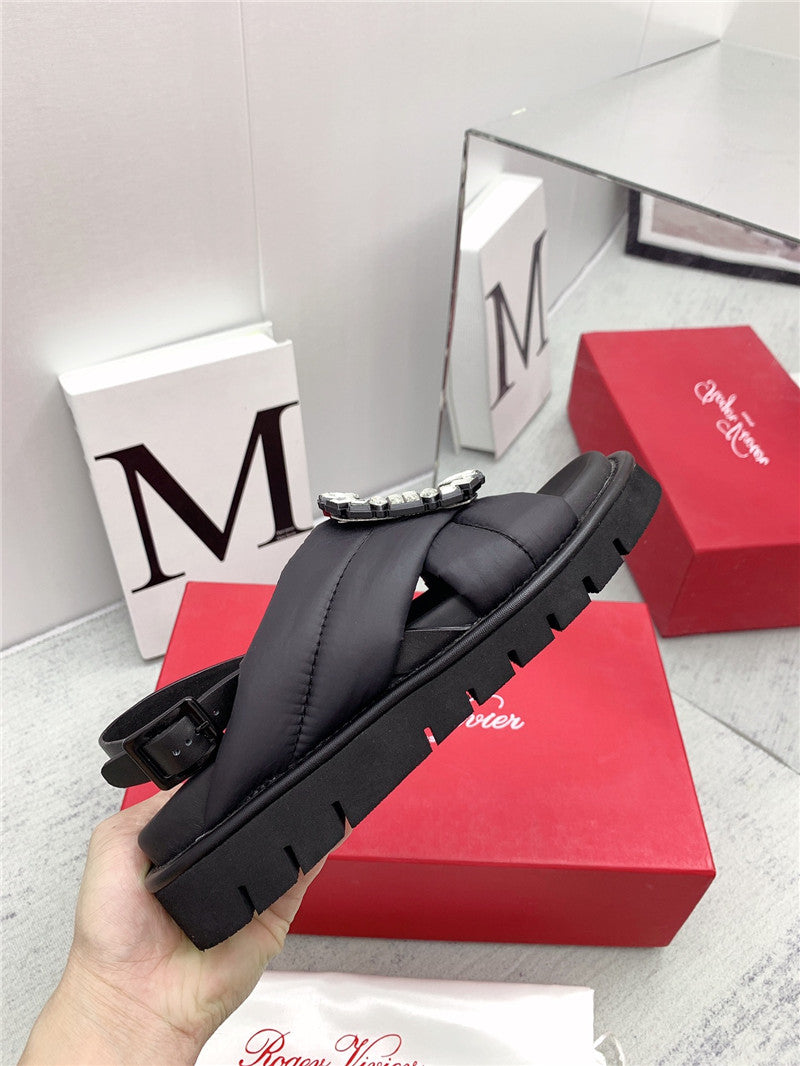 High Quality Luxury Roger Vivier Buckle Platform Sandals – Style 14068 product detail
