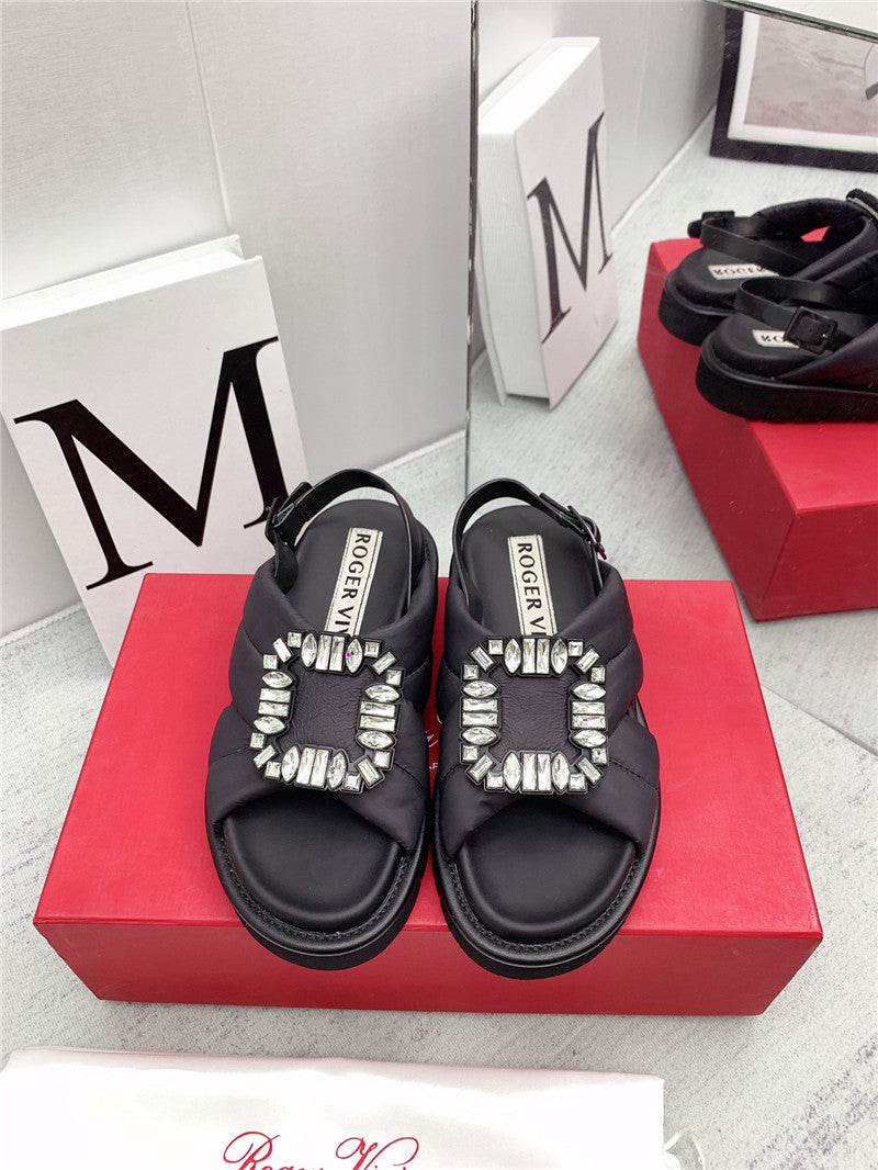 High Quality Luxury Roger Vivier Buckle Platform Sandals – Style 14068 product detail