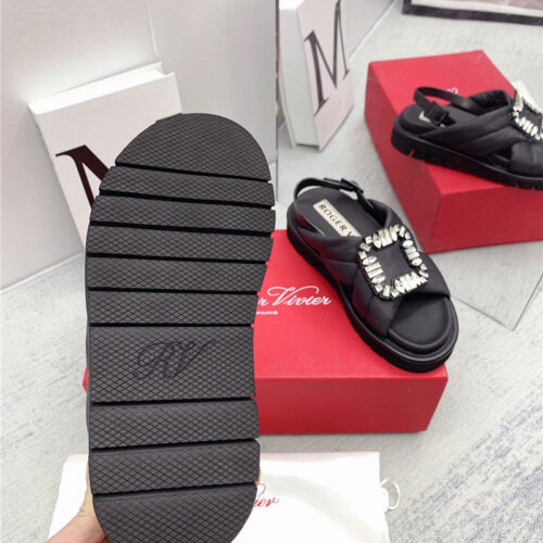 High Quality Luxury Roger Vivier Buckle Platform Sandals – Style 14068 product detail