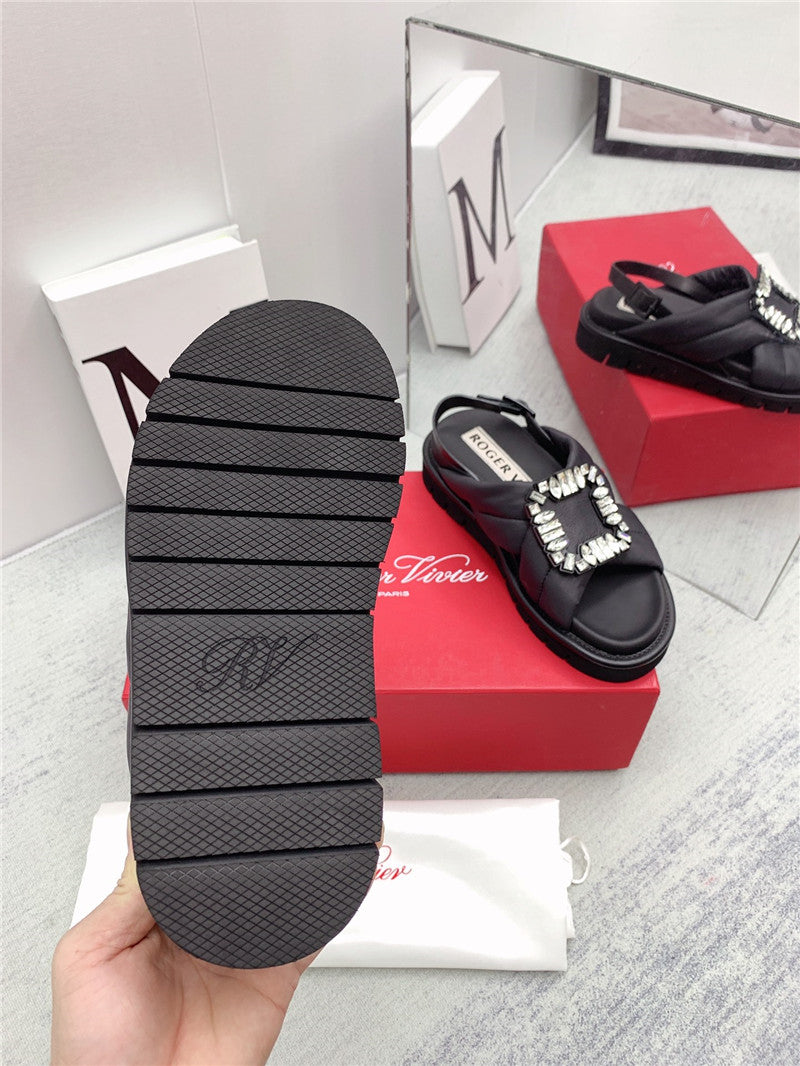 High Quality Luxury Roger Vivier Buckle Platform Sandals – Style 14068 product detail