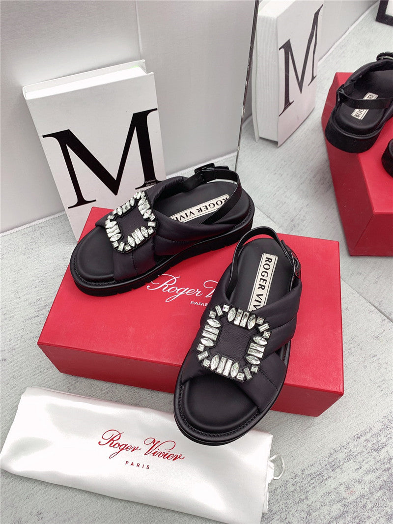 High Quality Luxury Roger Vivier Buckle Platform Sandals – Style 14068 product detail
