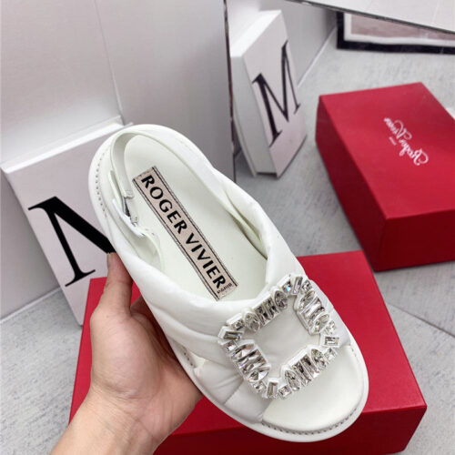 High Quality Luxury Roger Vivier Buckle Platform Sandals – Style 12372 product detail