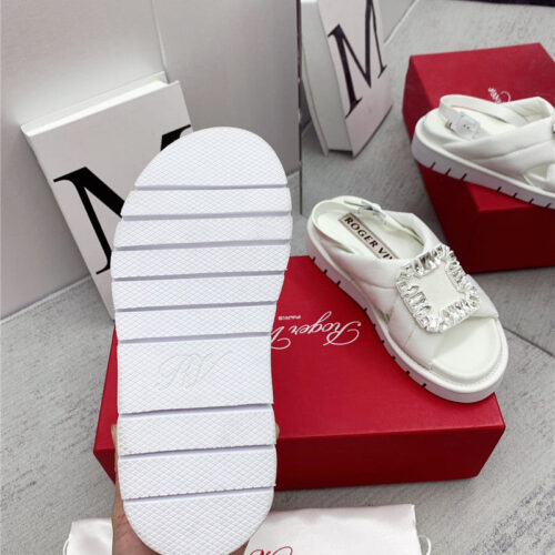 High Quality Luxury Roger Vivier Buckle Platform Sandals – Style 12372 product detail