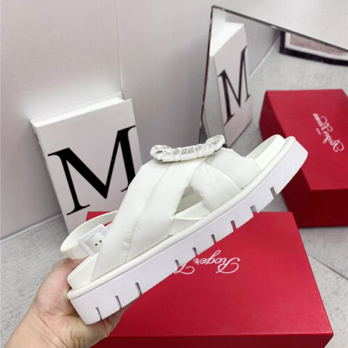 High Quality Luxury Roger Vivier Buckle Platform Sandals – Style 12372 product detail