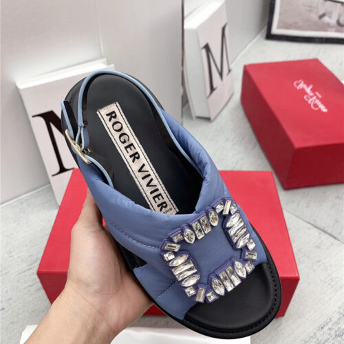 High Quality Luxury Roger Vivier Buckle Platform Sandals product detail