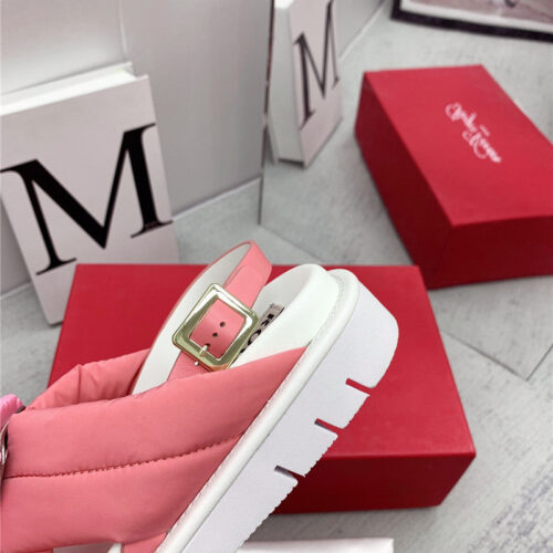 High Quality Luxury Roger Vivier Buckle Platform Sandals – Style 08980 product detail