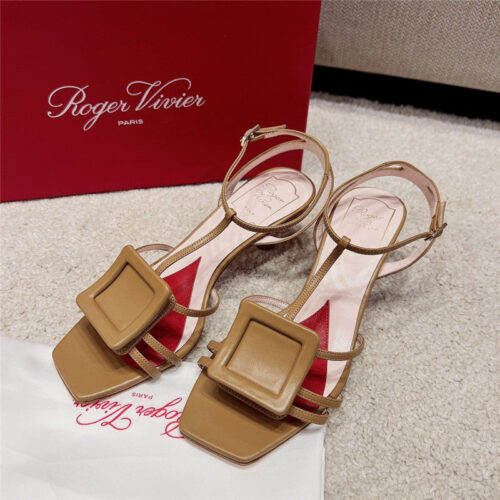 High Quality Luxury Roger Vivier Heels Sandals – Style 05524
