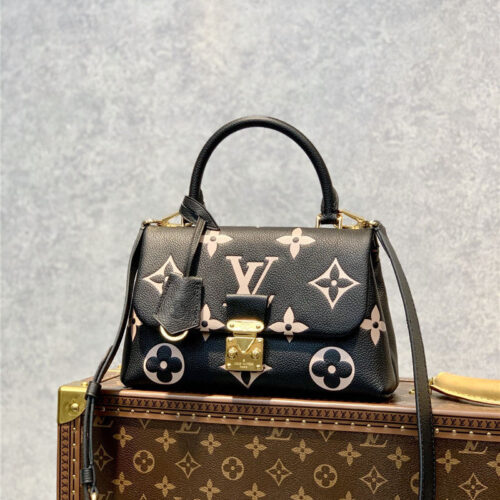 High Quality Luxury Louis Vuitton Madeleine BB Bicolor Bag – Style 47938