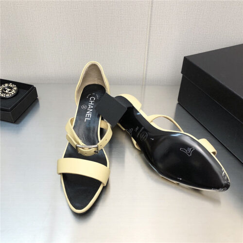 High Quality Luxury Chanel Chunky Heel Sandals product detail