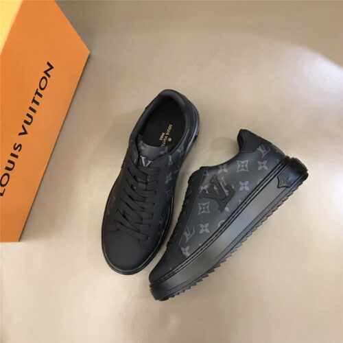 High Quality Luxury Louis Vuitton Mens Time Out Sneakers alternate view