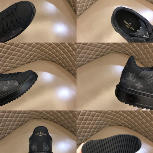 High Quality Luxury Louis Vuitton Mens Time Out Sneakers product detail