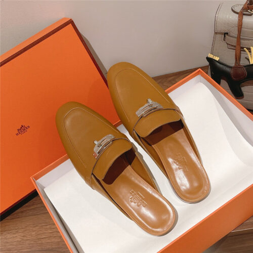 High Quality Luxury Hermes Mini Kelly Slippers – Style 48323 product detail