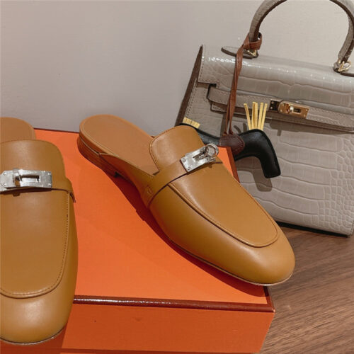 High Quality Luxury Hermes Mini Kelly Slippers – Style 48323 product detail