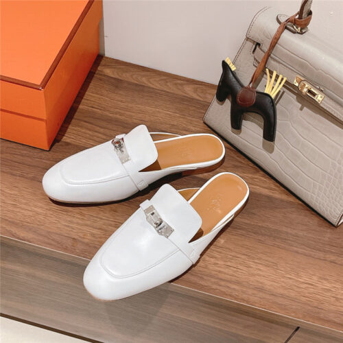 High Quality Luxury Hermes Mini Kelly Slippers alternate view
