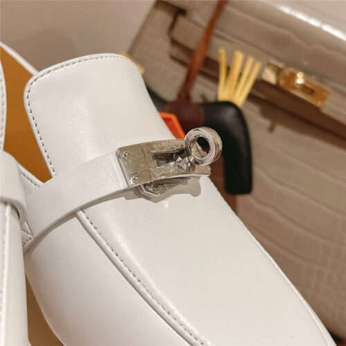 High Quality Luxury Hermes Mini Kelly Slippers product detail