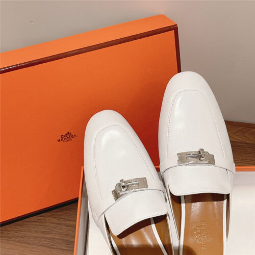 High Quality Luxury Hermes Mini Kelly Slippers product detail