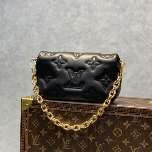 High Quality Luxury Louis Vuitton Bubblegram Wallet On Strap Bag