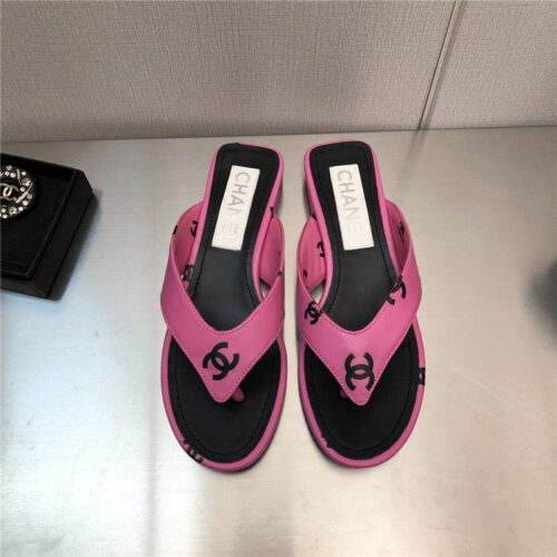 High Quality Luxury Chanel Logo Slippers Womens product detail