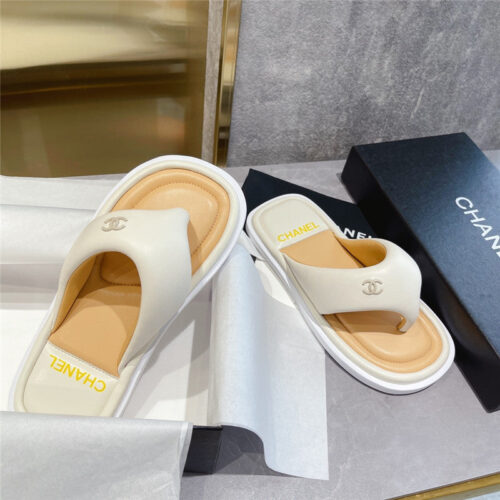 High Quality Luxury Chanel Spring And Summer Fashion New Slippers – Style 79526 alternate view