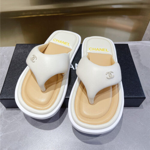 High Quality Luxury Chanel Spring And Summer Fashion New Slippers – Style 79526 product detail