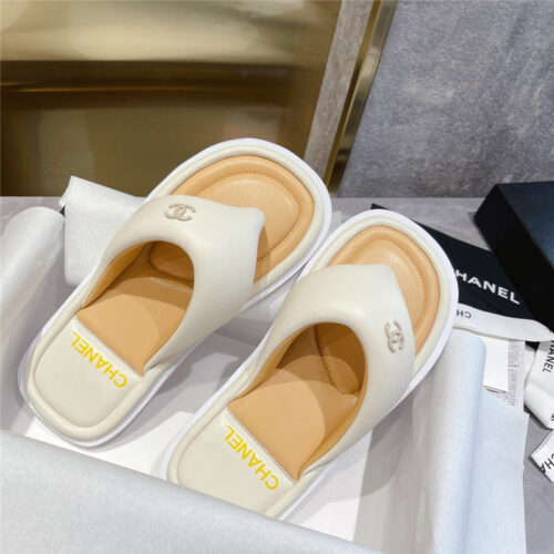 High Quality Luxury Chanel Spring And Summer Fashion New Slippers – Style 79526 product detail