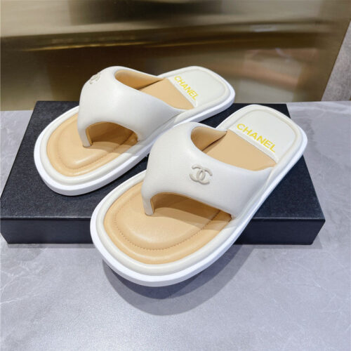 High Quality Luxury Chanel Spring And Summer Fashion New Slippers – Style 79526 product detail