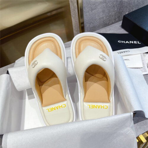 High Quality Luxury Chanel Spring And Summer Fashion New Slippers – Style 79526 product detail