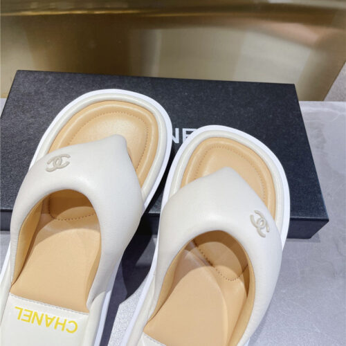 High Quality Luxury Chanel Spring And Summer Fashion New Slippers – Style 79526 product detail
