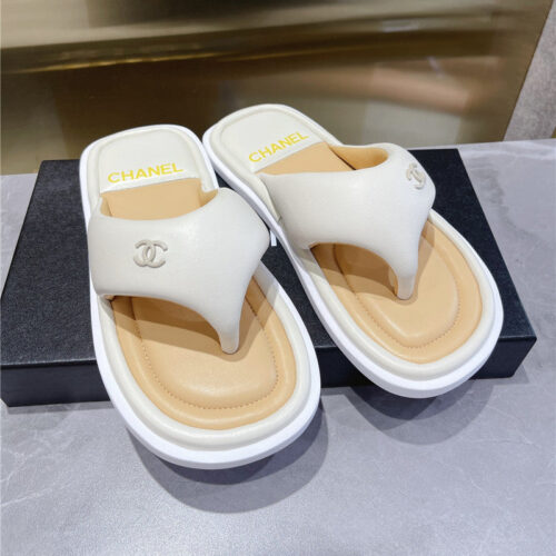 High Quality Luxury Chanel Spring And Summer Fashion New Slippers – Style 79526