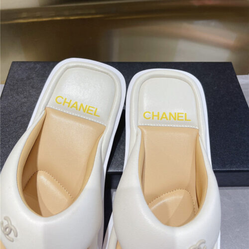 High Quality Luxury Chanel Spring And Summer Fashion New Slippers – Style 79526 product detail