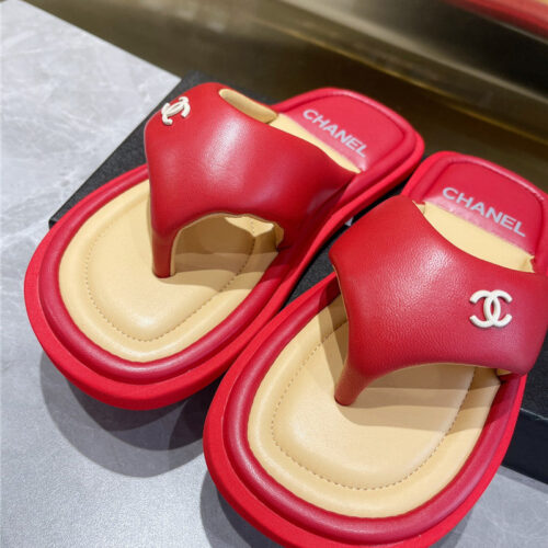 High Quality Luxury Chanel Spring And Summer Fashion New Slippers product detail