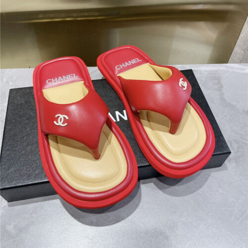High Quality Luxury Chanel Spring And Summer Fashion New Slippers product detail