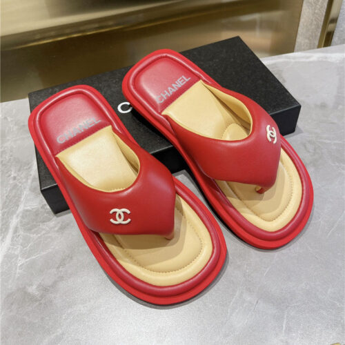 High Quality Luxury Chanel Spring And Summer Fashion New Slippers