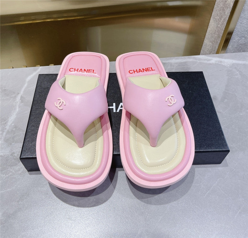 High Quality Luxury Chanel Spring And Summer Fashion New Slippers – Style 20774 product detail
