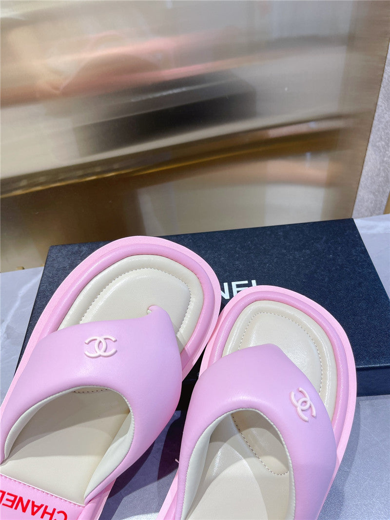 High Quality Luxury Chanel Spring And Summer Fashion New Slippers – Style 20774 product detail