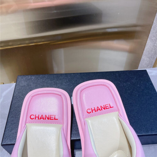 High Quality Luxury Chanel Spring And Summer Fashion New Slippers – Style 20774 product detail