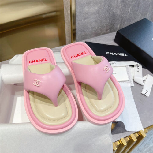 High Quality Luxury Chanel Spring And Summer Fashion New Slippers – Style 20774 product detail