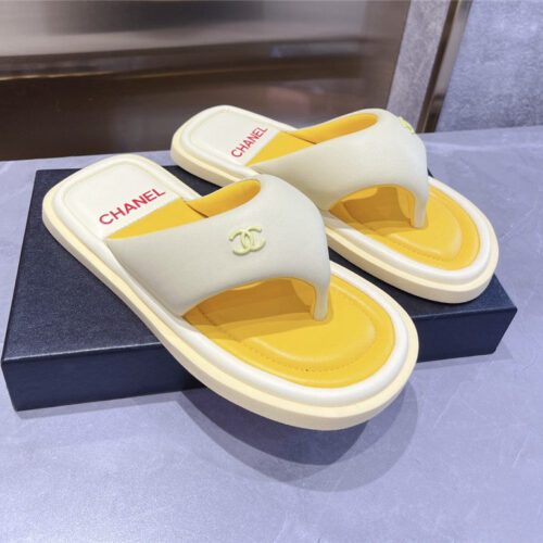 High Quality Luxury Chanel Spring And Summer Fashion New Slippers – Style 55238