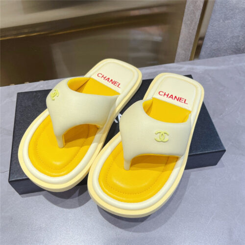 High Quality Luxury Chanel Spring And Summer Fashion New Slippers – Style 55238 product detail