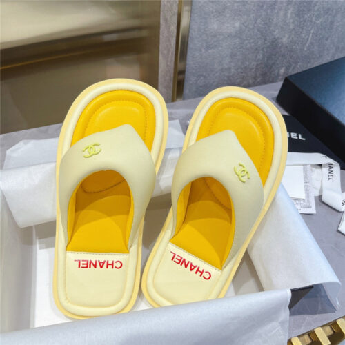 High Quality Luxury Chanel Spring And Summer Fashion New Slippers – Style 55238 product detail