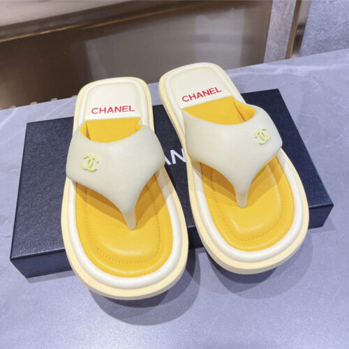 High Quality Luxury Chanel Spring And Summer Fashion New Slippers – Style 55238 product detail