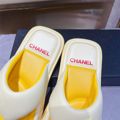 High Quality Luxury Chanel Spring And Summer Fashion New Slippers – Style 55238 product detail