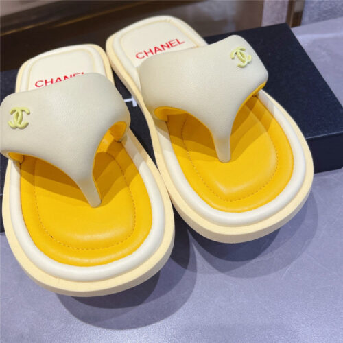 High Quality Luxury Chanel Spring And Summer Fashion New Slippers – Style 55238 product detail