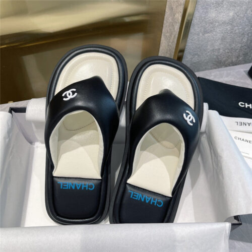 High Quality Luxury Chanel Spring And Summer Fashion New Slippers – Style 10598 product detail