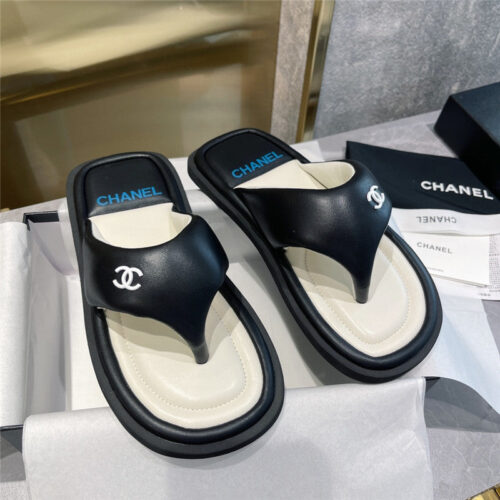 High Quality Luxury Chanel Spring And Summer Fashion New Slippers – Style 10598 product detail