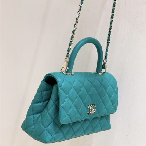 High Quality Luxury Chanel Coco Handle Green product detail