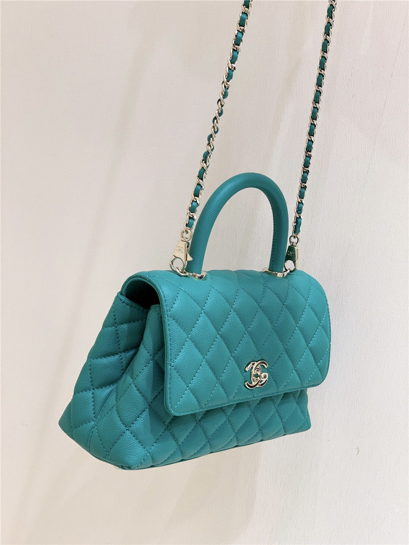 High Quality Luxury Chanel Coco Handle Green product detail