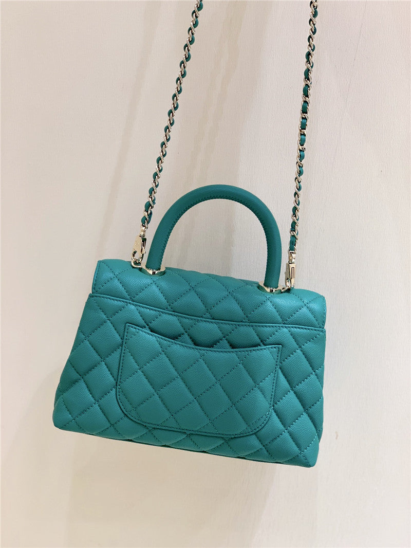 High Quality Luxury Chanel Coco Handle Green product detail