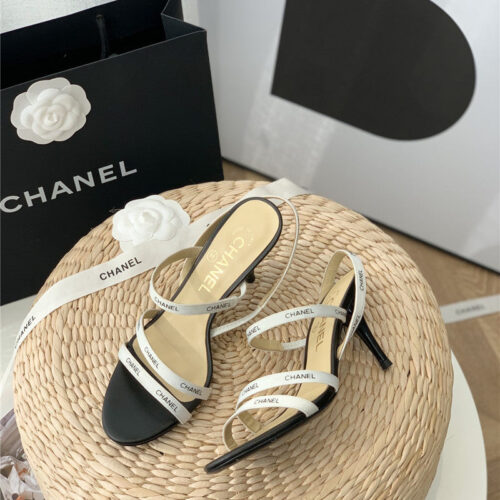 High Quality Luxury Chanel High Heel Sandals – Style 57670